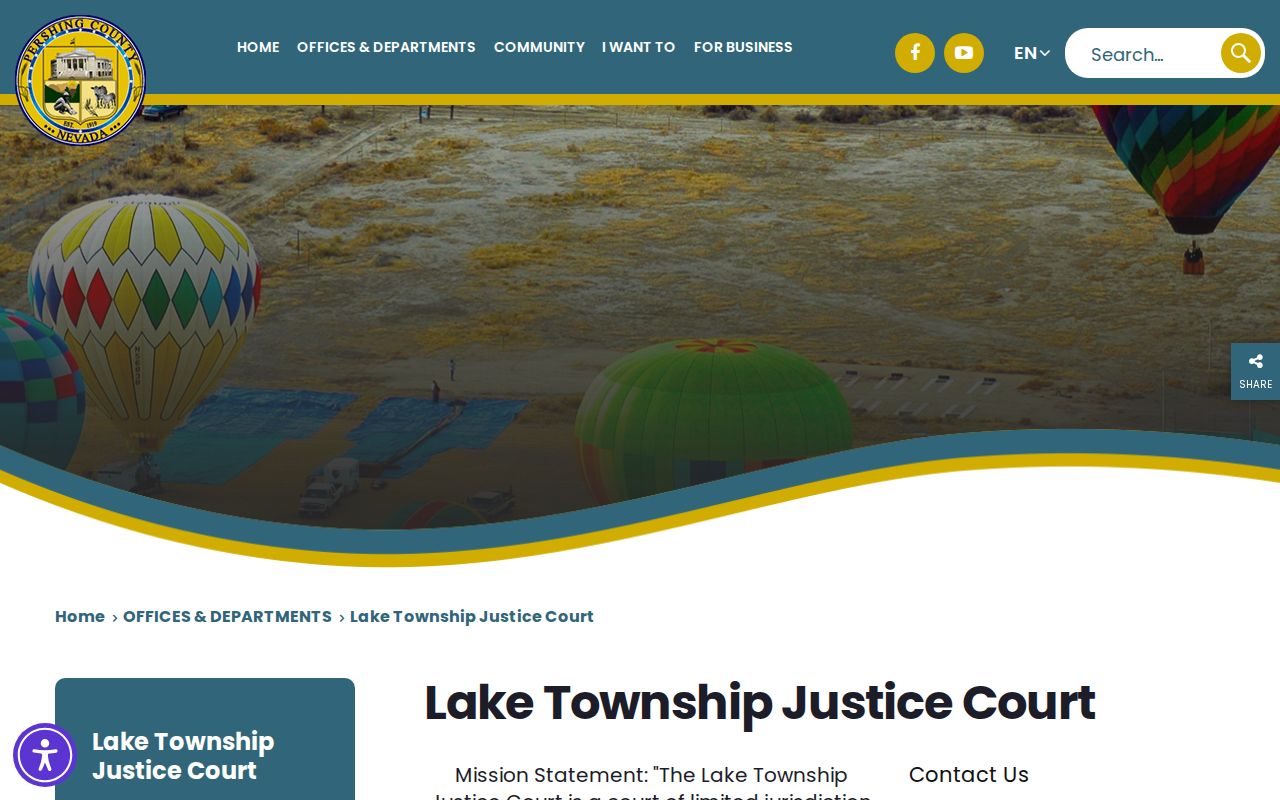 Pershing County warrant records court overview