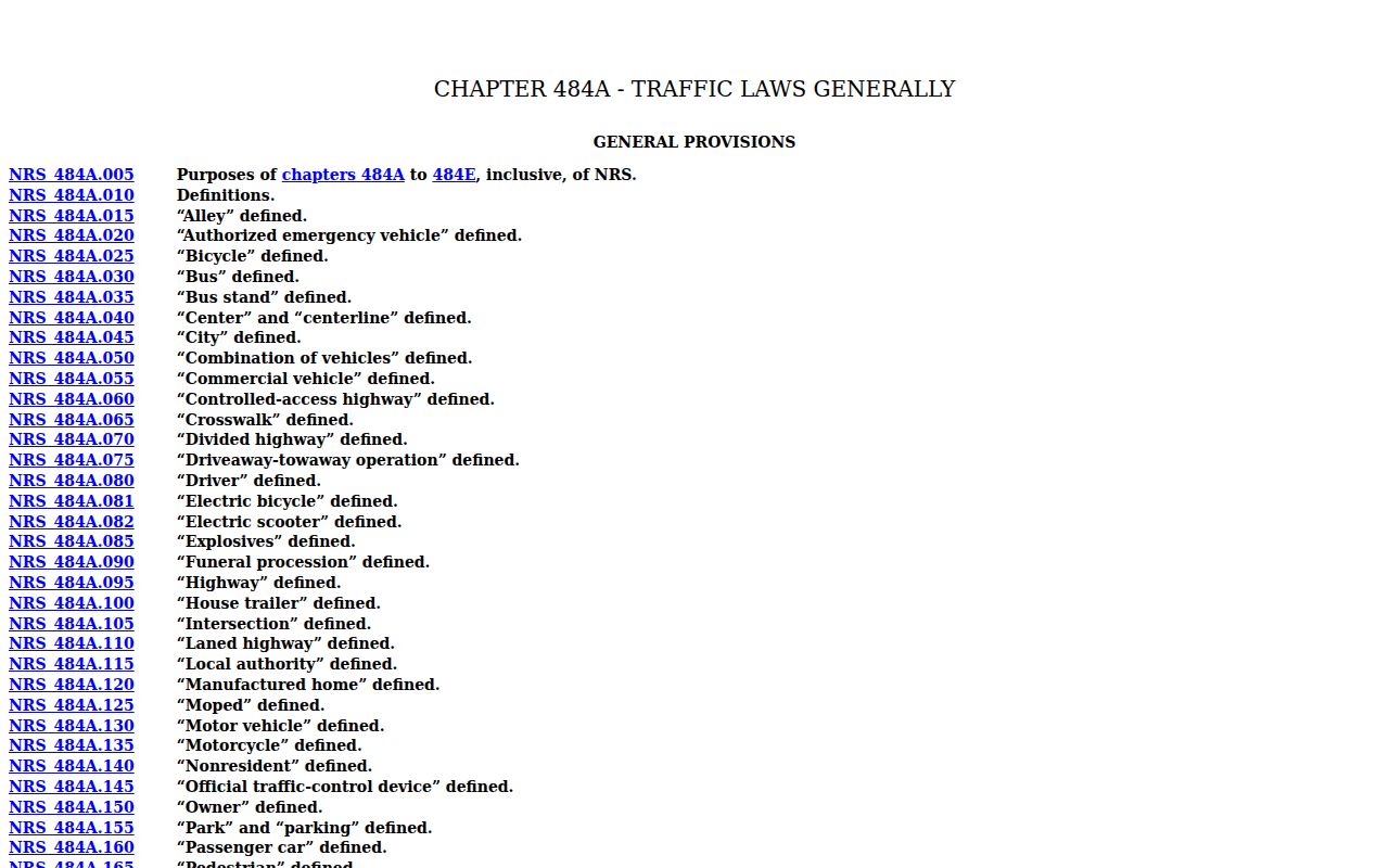 Pershing County traffic warrant FTA rule